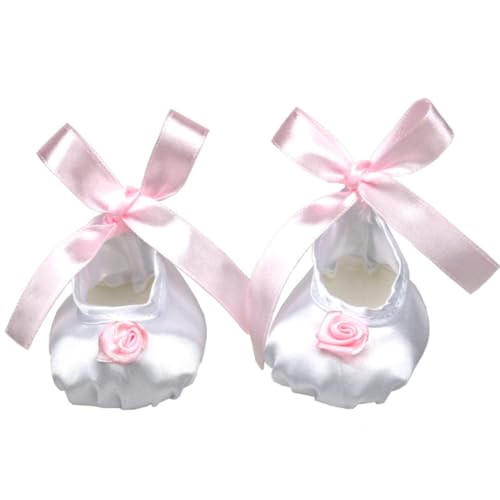 Xweptuy 18 Zoll Doll Dekor Schuhe Silk Puppenschuhe schöne Band Blume 1 Paar Weiß Xweptuy 18 Zoll Doll Dekor Schuhe Silk Puppenschuhe schöne Band Blume 1 Paar Weiß von Xweptuy