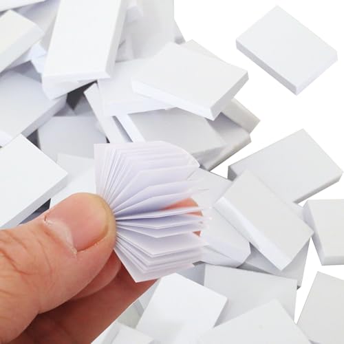 Xweptuy 200pcs Mini -Bücher 1:12 Skala White Dollhouse Books Realistic Compact Dollhouse Miniatures Paper Mini Eröffnungsschmuck für Bücherregaldekoration von Xweptuy