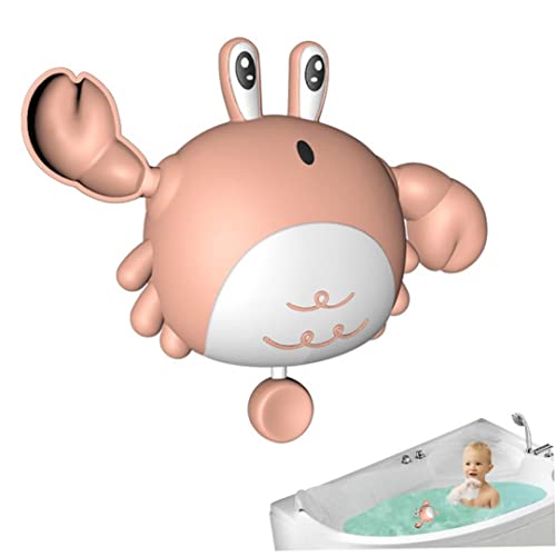 Xweptuy Baby Badspielzeug Crab Clockwork Badewanne Schwimmbad Spielzeug schweben für Jungen Mädchen 1 2 3 Jahre alt/ von Xweptuy