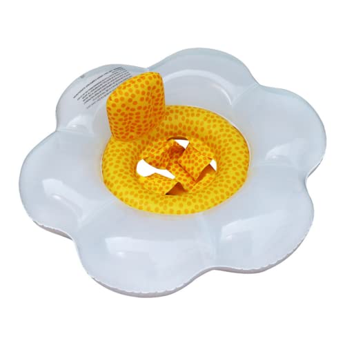 Xweptuy Baby Schwimmring schwimmt mit Sicherheitssitzblume Schwimmschwimmflocken aufblasbarer schwimmender Ring für 6-48 Monate Baby/ von Xweptuy