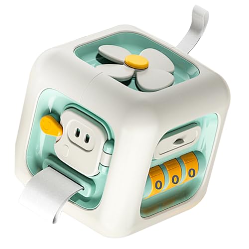 Xweptuy Beschäftigter Würfel, 6-in-1 Funny Learning Cube, 3.4x3, 4x3, 5 Zoll Bauch von Xweptuy