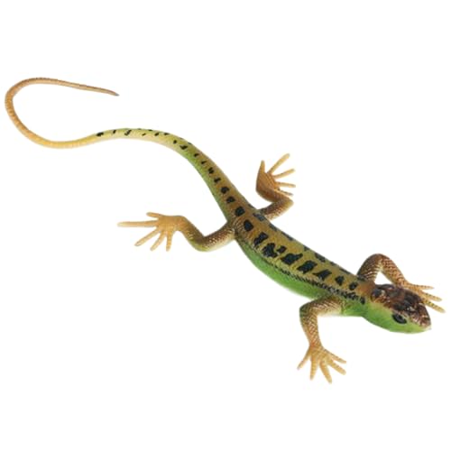 Xweptuy Echsenspielzeug künstliches Modell Reptilien Lizard Tierspielzeug Figuren Sicherer Plastik Kinderspielzeug für Sammlung Wissenschaft Bildungsreichtum von Xweptuy