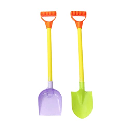 Xweptuy Plastiks Sandschaufel Strand Langhandwerk Spaten Schneegartenwerkzeuge für Kinder 2pcs zufällige Farbe. Xweptuy Plastiks Sandschaufel Strand Langhandwerk Spaten Schneegartenwerkzeuge für Kinder 2pcs zufällige Farbe. von Xweptuy