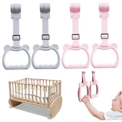 Xweptuy Playpen -Pull -Up -Ringe, 4PCS -Plastik -Baby -Klimmzüge, Nicht -Slip -Spielstallgriffe, Griffschleifen zu entfernen Xweptuy Playpen -Pull -Up -Ringe, 4PCS -Plastik -Baby -Klimmzüge, Nicht -Slip -Spielstallgriffe, Griffschleifen zu entfernen von Xweptuy