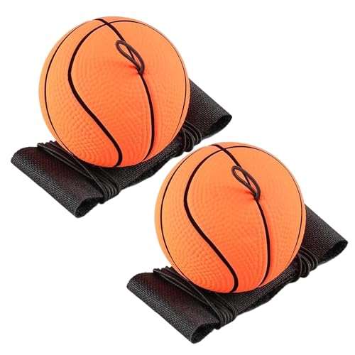 Xweptuy Rebound -Ball mit Handgelenksgurt, 2pcs 60 mm/2, 4 -Zoll von Xweptuy