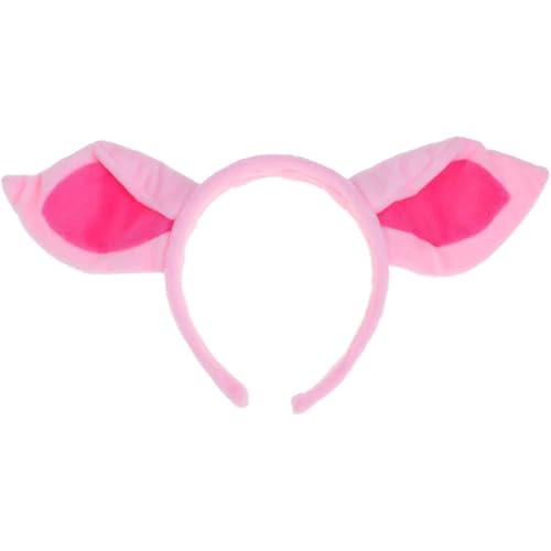 Xweptuy Soft Pig Ohren Stirnband Tierkostüm Cosplay Halloween Party Accessoire für Kinder und Erwachsene Xweptuy Soft Pig Ohren Stirnband Tierkostüm Cosplay Halloween Party Accessoire für Kinder und Erwachsene von Xweptuy
