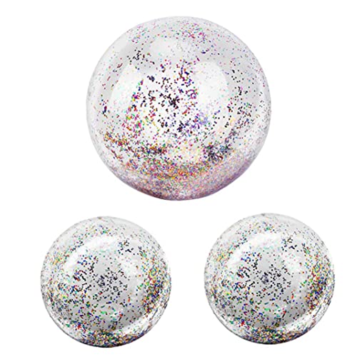 Xweptuy Strandbällchen aufblasbare PVC Glitzer Pool Ball Schwimmbares Konfetti -Bälle 16 Zoll 24 Zoll 3pcs Xweptuy Strandbällchen aufblasbare PVC Glitzer Pool Ball Schwimmbares Konfetti -Bälle 16 Zoll 24 Zoll 3pcs von Xweptuy