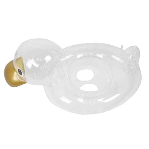 Xweptuy Transparenter Entenschwimmring aufblasbare Schwimmschwimmende Entensitzpool -Spielzeug für Kinder/Kinder/ von Xweptuy