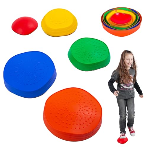 Xweptuy Trittsteine für Kinder 1 Set Nicht-Rutsch-Trittsteine balancieren farbenfrohe interaktiv Xweptuy Trittsteine für Kinder 1 Set Nicht-Rutsch-Trittsteine balancieren farbenfrohe interaktiv von Xweptuy
