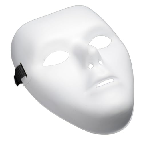 Xweptuy Weiße Maske Full Face Maskerade Masken Party DIY Cosplay Leere malen einfache Masken Xweptuy Weiße Maske Full Face Maskerade Masken Party DIY Cosplay Leere malen einfache Masken von Xweptuy