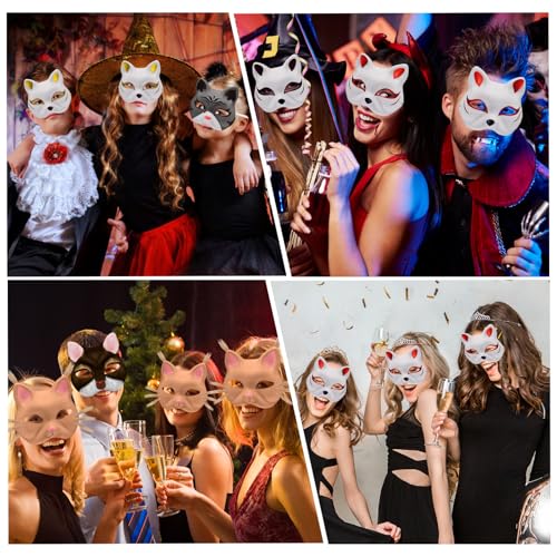 Xylota Horror Scream Maske - Scary Movie Ghostface Maske, Ghostface Kostüm Scream Kostüm, Latexmaterial Halloween Masken, Kinder Erwachsene Allgemein Anpassung Halloween-Party, Geisterhaus, Cosplay von Xylota