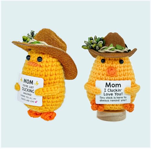 Xzyden Zweiteiliges Cowboy-Enten- und Huhn-Set mit inspirierenden Karten – 7 x 8 x 10 cm, niedliche gelbe Schreibtisch-Dekorationen für Büro und Zuhause Xzyden Zweiteiliges Cowboy-Enten- und Huhn-Set mit inspirierenden Karten – 7 x 8 x 10 cm, niedliche gelbe Schreibtisch-Dekorationen für Büro und Zuhause von Xzyden