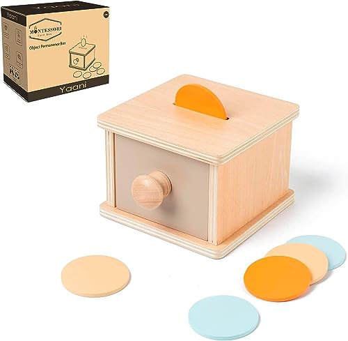 YAANI Münzwurf Montessori Spielzeug ab 1 Jahr, Baby Spielzeug 6 Monate, Spielzeug ab 2 Jahr, Baby Spielzeug, Montessori Spielzeug ab 3 Jahre von YAANI