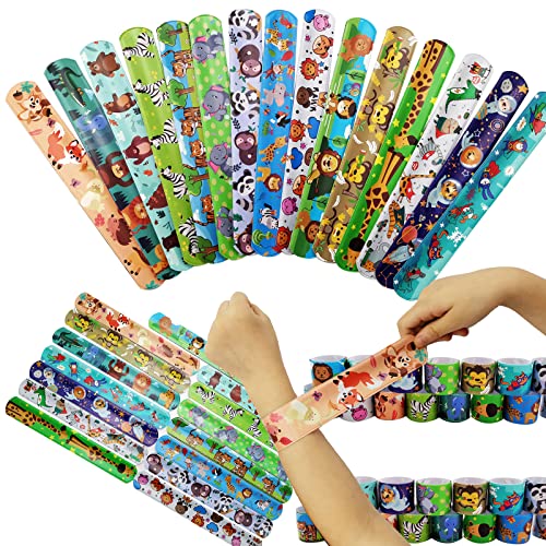 30 Stück Schnapparmband Kinder Waldtiere,Slap Bracelet Armband Schnapparmbänder Perfekte Mitgebsel für Kindergeburtstag Gastgeschenke Partytütenfüller,Klatscharmband Spielzeug Party Bag Fillers 30 Stück Schnapparmband Kinder Waldtiere,Slap Bracelet Armband Schnapparmbänder Perfekte Mitgebsel für Kindergeburtstag Gastgeschenke Partytütenfüller,Klatscharmband Spielzeug Party Bag Fillers von YAAVAAW