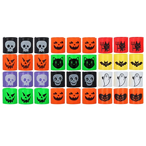 36 Spirale Spielzeug Halloween,Federspielzeug Kinder Bunte Treppenläufer,Mitgebsel für Kindergeburtstag,Stressabbau Spielzeug für Festival Zubehör Partytütenfüller Geburtstagsgeschenke Mini Slinky 36 Spirale Spielzeug Halloween,Federspielzeug Kinder Bunte Treppenläufer,Mitgebsel für Kindergeburtstag,Stressabbau Spielzeug für Festival Zubehör Partytütenfüller Geburtstagsgeschenke Mini Slinky von YAAVAAW