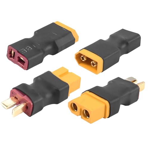 2 Paar XT60 auf T-Stecker YACSEJAO XT60 männlich auf weiblich Deans T-Stecker und XT60 weiblich auf männlich T-Stecker für RC Lipo Akku-Ladegerät 2 Paar XT60 auf T-Stecker YACSEJAO XT60 männlich auf weiblich Deans T-Stecker und XT60 weiblich auf männlich T-Stecker für RC Lipo Akku-Ladegerät von YACSEJAO