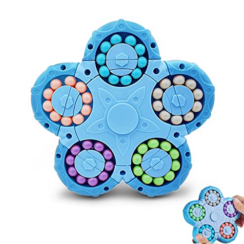 Magischer Bohnen-Rotationswürfel, Handspinner-Puzzle-Spielzeug, Relief, sensorisches Zappelspielzeug, Sortieren, Gehirntraining, IQ-Spiele, Würfel, drehendes Fingerspielzeug, Geschenk für Kinder Magischer Bohnen-Rotationswürfel, Handspinner-Puzzle-Spielzeug, Relief, sensorisches Zappelspielzeug, Sortieren, Gehirntraining, IQ-Spiele, Würfel, drehendes Fingerspielzeug, Geschenk für Kinder von YAGE
