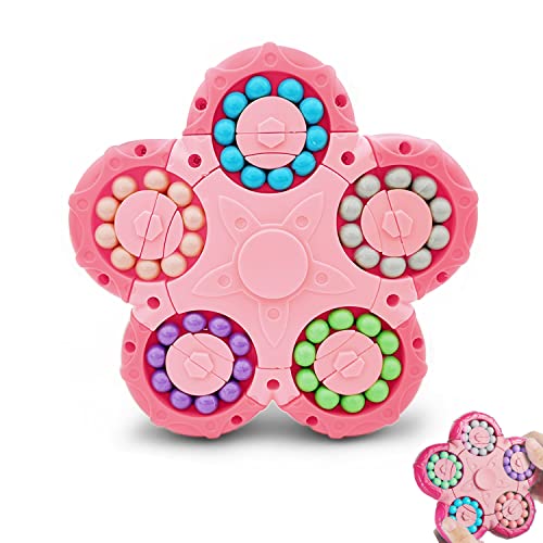 Magischer Bohnen-Rotationswürfel, Handspinner-Puzzle-Spielzeug, Relief-Sensorisches Zappelspielzeug, Sortierung, Gehirntraining, IQ-Spiele, Würfel, drehendes Fingerspielzeug, Geschenk für Kinder Magischer Bohnen-Rotationswürfel, Handspinner-Puzzle-Spielzeug, Relief-Sensorisches Zappelspielzeug, Sortierung, Gehirntraining, IQ-Spiele, Würfel, drehendes Fingerspielzeug, Geschenk für Kinder von YAGE