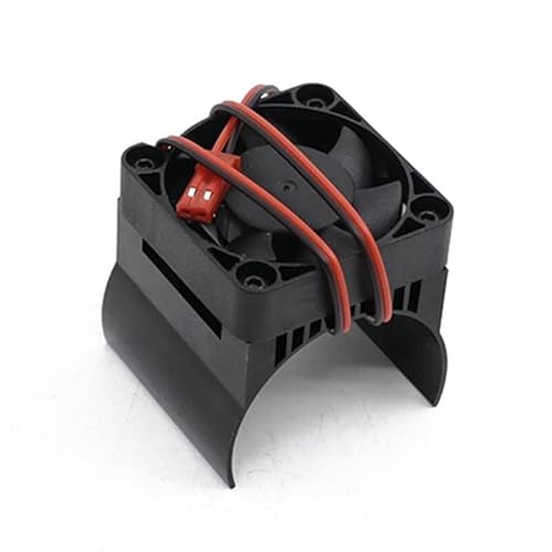 [Fernbedienung Spielzeugteile] 42 mm Motorlüfter Kühlkörper kompatibel mit Traxxas 1/10 E-Maxx E-Revo Summit Arrma 1/8 Kraton Talion Typhon RC Car - sievironmentell freundliche Materialien von YAKESTYLE