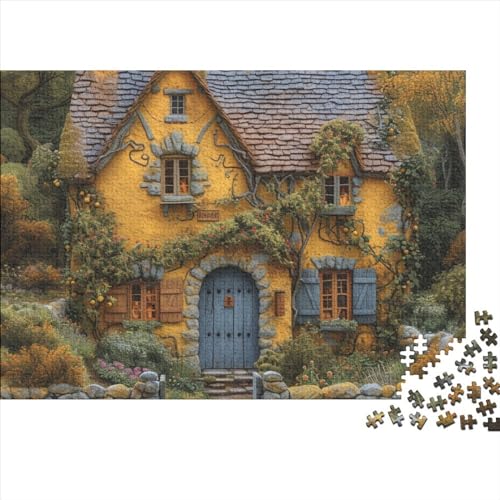Story Stone Cottage 1000 Puzzleteile Puzzlespiele Für Erwachsene Abwechslungsreiche Spaß ﻿ Puzzle-Geschenk 1000pcs (75x50cm) von YAMABAIHUO