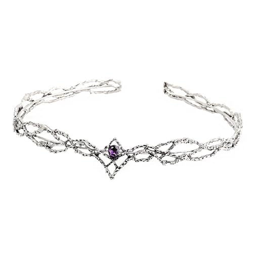 YANBOYI Mode Elfen König Kronen mit stilvollen Diamanten Einstellbare Größe Elegante Designs für Partys und Hochzeiten von YANBOYI