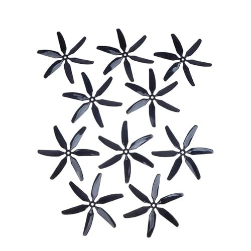 YANGC 10 stücke 504060 Sechs-Klinge Propeller CW CCW 5 Zoll Propeller Klinge for FPV Quadcopter Racing RC Drohnen Propeller Klinge YANGC 10 stücke 504060 Sechs-Klinge Propeller CW CCW 5 Zoll Propeller Klinge for FPV Quadcopter Racing RC Drohnen Propeller Klinge von YANGC