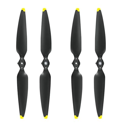 YANGC Drone Propeller for D-ji Air 3 Ersatz 8747F Quadcopter Klingen 3 Farben Erhältlich Drohnen Zubehör(2 Pair Gold) von YANGC