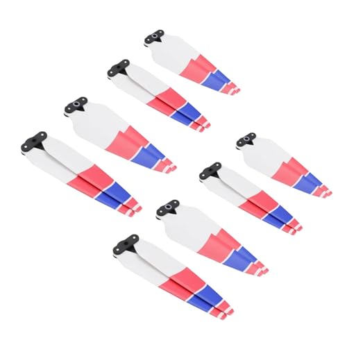 YANGC Geräuscharm 8747F Propeller Props for D-JI Air 3S Drone Quick-Release Farbe Requisiten Paddel Klinge Flügel Fan Ersatz zubehör(Colorful 8pcs) von YANGC