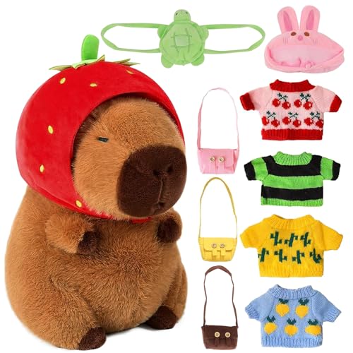 YANGUN Capybara Plüsch mit Kleidung und Zubehör YANGUN Capybara Plüsch mit Kleidung und Zubehör von YANGUN