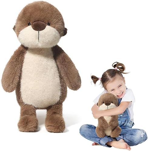 YANGUN Otter Kuscheltier, Kuscheltier Otter Plüschtier Zum Kuscheln & Spielen Plüsch Spielzeug, Superweiche Kleines Kuscheltie von YANGUN