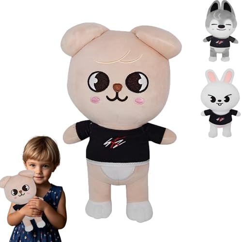 YANXINKE Skzoo Plüschfigur, Plüschtier Cartoon Plüschtier Spielzeug, Kinder Plüsch Spielzeug, Plush Kuscheltier, Süßes Cartoon Plüschtier, für Kinder Erwachsene Jungen Mädchen (B) von YANXINKE