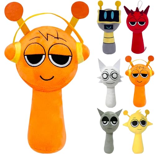 YANXINKE Sprunki Plushies, Sprunki Plüschspielzeug, Sprunki Wenda Plush, Sprunki Plush, Soft Stuffed Animal, Sprunki PlüSchtier, PlüSchtier für Kinder Geburtstag Geschenk von YANXINKE