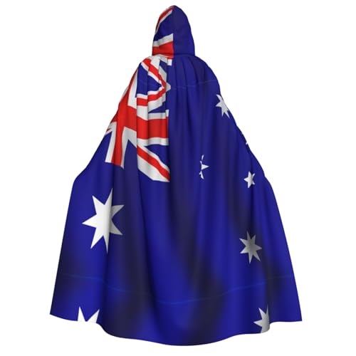 YANYU Australische Flagge, Druck, Urlaubsdekoration, Kapuzenumhang, Karneval, Partys, Hexe, Vampir-Kostüme, Cosplay YANYU Australische Flagge, Druck, Urlaubsdekoration, Kapuzenumhang, Karneval, Partys, Hexe, Vampir-Kostüme, Cosplay von YANYU