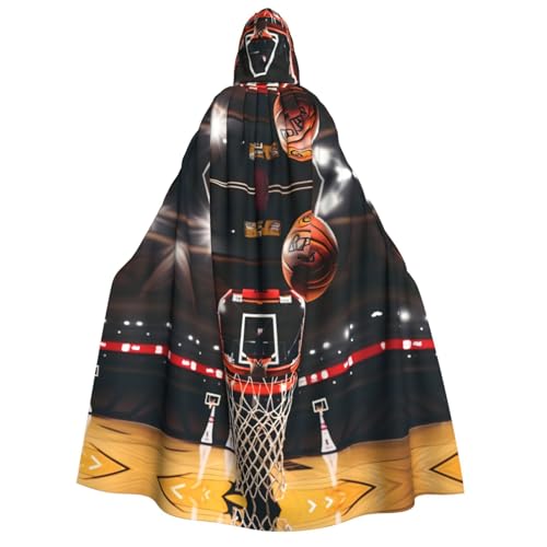YANYU Basketball-Druck, Urlaubsdekoration, Kapuzenumhang, Karneval, Partys, Hexe, Vampir-Kostüme, Cosplay YANYU Basketball-Druck, Urlaubsdekoration, Kapuzenumhang, Karneval, Partys, Hexe, Vampir-Kostüme, Cosplay von YANYU