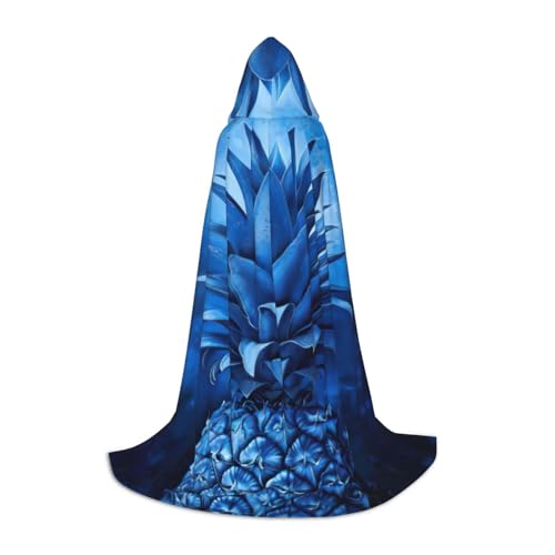 YANYU Blauer Ananas-Druck, Karneval, unverzichtbarer Kapuzenumhang für Erwachsene, Uni, Gothic-Kostüm für Rollenspiele und Cosplay YANYU Blauer Ananas-Druck, Karneval, unverzichtbarer Kapuzenumhang für Erwachsene, Uni, Gothic-Kostüm für Rollenspiele und Cosplay von YANYU