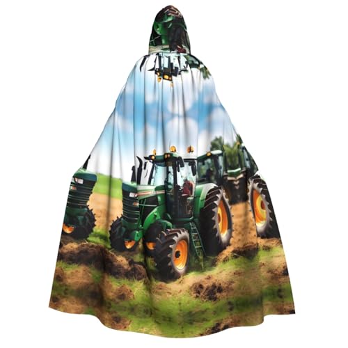 YANYU Company Bauernhof Traktor Druck Urlaub Dekorationen Kapuzenumhang Karneval Partys Hexe Vampir Kostüme Cosplay YANYU Company Bauernhof Traktor Druck Urlaub Dekorationen Kapuzenumhang Karneval Partys Hexe Vampir Kostüme Cosplay von YANYU