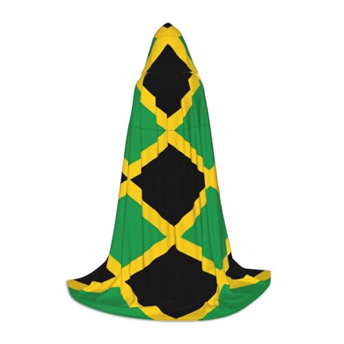 YANYU Jamaika-Flaggen-Druck, Karneval, unverzichtbarer Kapuzenumhang für Erwachsene, Uni, Gothic-Kostüm für Rollenspiele und Cosplay YANYU Jamaika-Flaggen-Druck, Karneval, unverzichtbarer Kapuzenumhang für Erwachsene, Uni, Gothic-Kostüm für Rollenspiele und Cosplay von YANYU