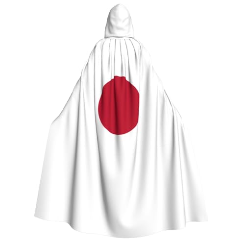 YANYU Japanischer Flaggen-Druck, Urlaubsdekoration, Kapuzenumhang, Karneval, Partys, Hexe, Vampir-Kostüme, Cosplay YANYU Japanischer Flaggen-Druck, Urlaubsdekoration, Kapuzenumhang, Karneval, Partys, Hexe, Vampir-Kostüme, Cosplay von YANYU