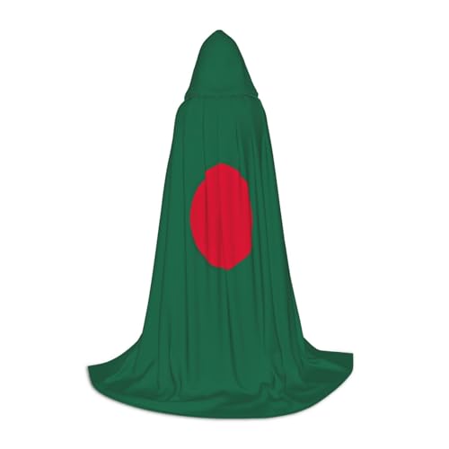 YANYU Kapuzenumhang mit Flagge von Bangladesch für Erwachsene, Uni, Gothic-Kostüm für Rollenspiele und Cosplay YANYU Kapuzenumhang mit Flagge von Bangladesch für Erwachsene, Uni, Gothic-Kostüm für Rollenspiele und Cosplay von YANYU