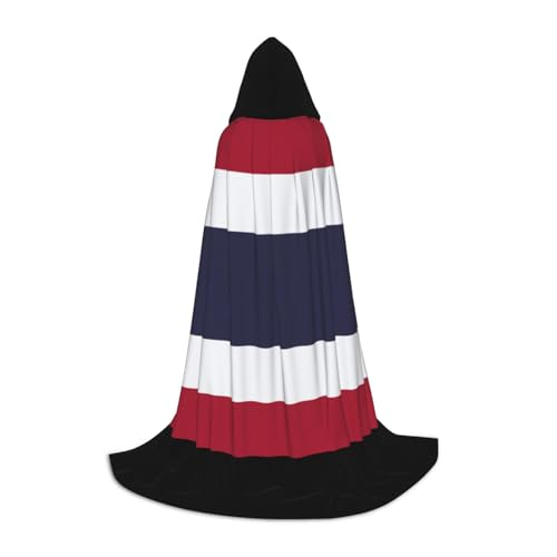 YANYU Kapuzenumhang mit Thailand-Flagge, für Erwachsene, Uni, Gothic-Kostüm für Rollenspiele und Cosplay YANYU Kapuzenumhang mit Thailand-Flagge, für Erwachsene, Uni, Gothic-Kostüm für Rollenspiele und Cosplay von YANYU