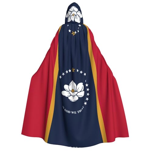 YANYU Mississippi Staatsflagge Druck Urlaub Dekorationen Kapuzenumhang Karneval Partys Hexe Vampir Kostüme Cosplay YANYU Mississippi Staatsflagge Druck Urlaub Dekorationen Kapuzenumhang Karneval Partys Hexe Vampir Kostüme Cosplay von YANYU