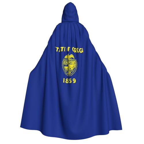 YANYU Oregon Staatsflaggen-Druck, Urlaubsdekoration, Kapuzenumhang, Karneval, Partys, Hexe, Vampir-Kostüme, Cosplay YANYU Oregon Staatsflaggen-Druck, Urlaubsdekoration, Kapuzenumhang, Karneval, Partys, Hexe, Vampir-Kostüme, Cosplay von YANYU