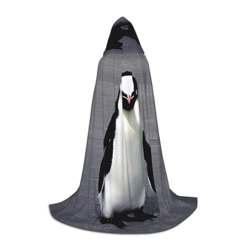 YANYU Süßer Pinguin-Druck, Karneval, unverzichtbarer Kapuzenumhang für Erwachsene, Uni, Gothic-Kostüm für Rollenspiele und Cosplay YANYU Süßer Pinguin-Druck, Karneval, unverzichtbarer Kapuzenumhang für Erwachsene, Uni, Gothic-Kostüm für Rollenspiele und Cosplay von YANYU