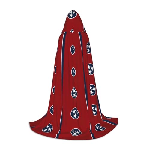 YANYU Tennessee State Flag Print Karneval Essential Kapuzenumhang Erwachsene Uni Gothic Kostüm für Rollenspiele Cosplay YANYU Tennessee State Flag Print Karneval Essential Kapuzenumhang Erwachsene Uni Gothic Kostüm für Rollenspiele Cosplay von YANYU