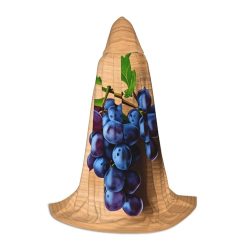 YANYU Unisex Kapuzenumhang mit Traubenmuster, verschiedene Größen, für Halloween, Cosplay, Motto-Partys, Karneval YANYU Unisex Kapuzenumhang mit Traubenmuster, verschiedene Größen, für Halloween, Cosplay, Motto-Partys, Karneval von YANYU