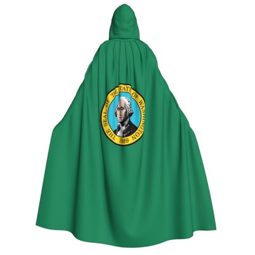 YANYU Washington-Flaggen-Druck, Urlaubsdekoration, Kapuzenumhang, Karneval, Partys, Hexe, Vampir-Kostüme, Cosplay YANYU Washington-Flaggen-Druck, Urlaubsdekoration, Kapuzenumhang, Karneval, Partys, Hexe, Vampir-Kostüme, Cosplay von YANYU