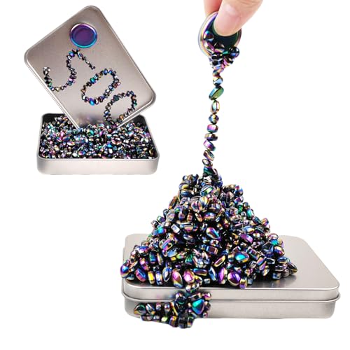 YANZHE Magnetsteine Stresskiller - Ungefähr 500 Stück Premium Mini-Magnetkugeln als Anti-Stress Spielzeug für Erwachsene, Das Original Fidget Toy für Büro & Homeoffice, Kreatives Entspannungs-Gadget von YANZHE