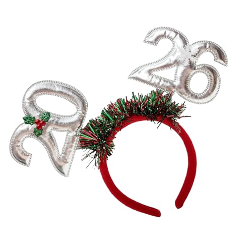 2026 Silvester-Haarreif, funkelnder Party-Kopfschmuck mit Girlanden für Festival, Event, Feier, Versammlung, Kopfbedeckung, Silvesterfeier, Stirnbänder 2026 Silvester-Haarreif, funkelnder Party-Kopfschmuck mit Girlanden für Festival, Event, Feier, Versammlung, Kopfbedeckung, Silvesterfeier, Stirnbänder von YAOGUI