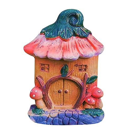 Inspirierte Mini-Tür, aufwendig gestaltete Elfentür aus Holz, verschönert die Schönheit Ihres Gartens, Puppenhaus-Dekoration, bezauberndes Gartenzubehör, zarte Holzfeentür geeignet von YAOGUI