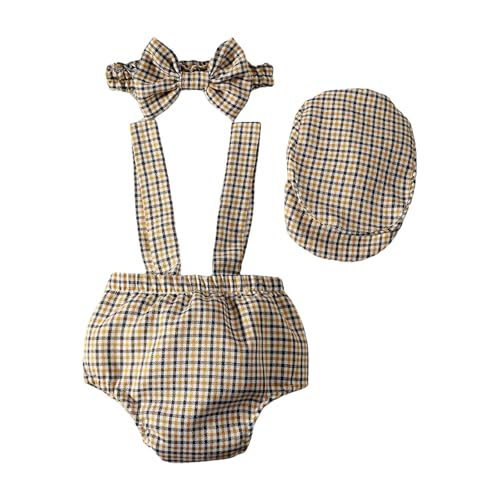 Neugeborene Baby Fotoshooting Kostüm Schöne Checked Hosentender Hosen Mit Passenden & Bowtie Für Jungen 0 Bis 1 Monat Säuglingshosehosen Set Set Neugeborene Baby Fotoshooting Kostüm Schöne Checked Hosentender Hosen Mit Passenden & Bowtie Für Jungen 0 Bis 1 Monat Säuglingshosehosen Set Set von YAOGUI